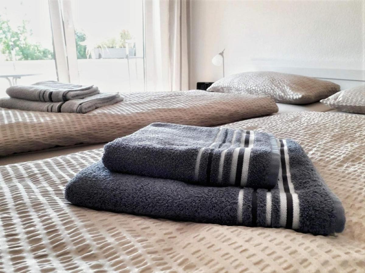 Ferienwohnung Wellenreiter ซาสนิทซ์ ภายนอก รูปภาพ
